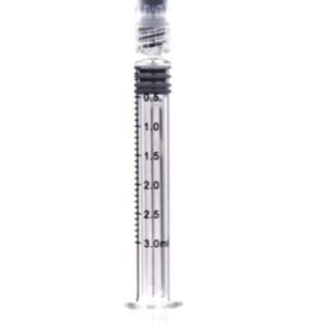 3ML Syringe with Luer Lock and Scale