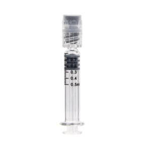 0.5ML Syringe with Luer Lock and Scale