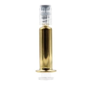 1ML Standard Golden Appearance Syringe with Luer Lock